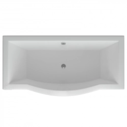 Ванна АКВАТЕК Гелиос 180x90 без гидромассажа с фронтальным экраном