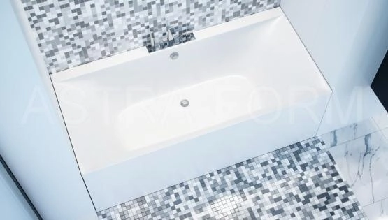 Ванна Astra Form ГЕРКУЛЕС 190х90 белая иск. камень