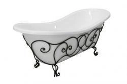 Кованная подставка Эстет Бостон (цвет патина)