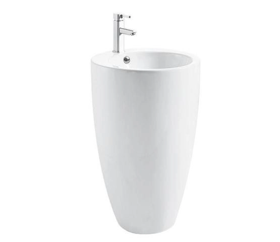 Раковина CeramaLux NB133 49x49х82 см напольная