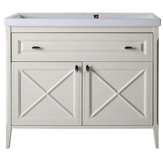 Тумба под раковину Asb Woodline Монте 100 Бежевый