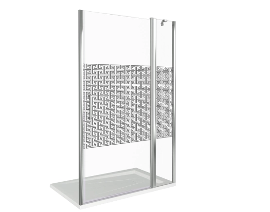 Душевая дверь GOOD DOOR Fantasy WTW-130-F-CH 130x185 см