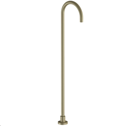 См.50 P6 9350 Fantini излив для ванны, цвет Matt British Gold PVD