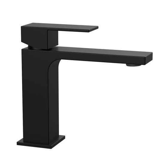 Смеситель Vincea Cube VBF-1C01MB для раковины однорычажный, черный