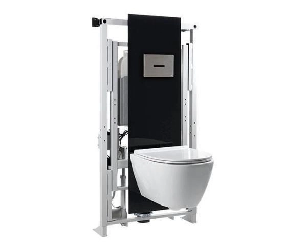 Панель стеклянная для инсталляции OLI Easy Move 601833 черный