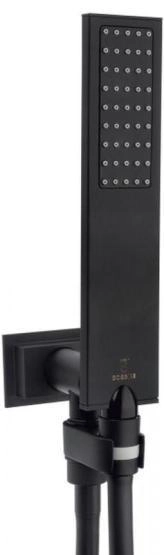 Душевой гарнитур Bossini Flat One C13011C.073 черный матовый