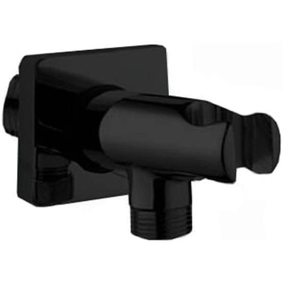 Держатель для душа Bossini CB3000.073 с шланговым соединением, черный матовый