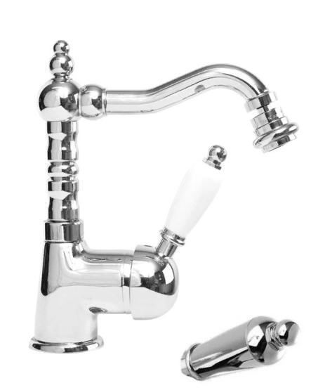 Смеситель CEZARES ELITE-BSM2-01-M для биде,хром с донным клапаном