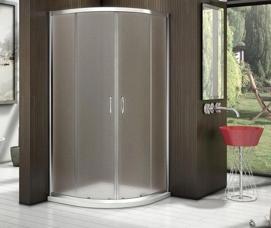 Душевой угол GOOD DOOR Latte R-90-G-WE 90x90 см