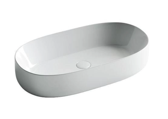 Умывальник чаша накладная овальная Element 675x350x140мм