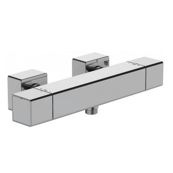 Смеситель Jacob Delafon STRAYT E9096-CP для душа термостат хром