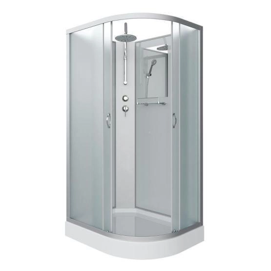 Душевая кабина Niagara NG-3312-14LBKT 1200х800х2100-2400 низкий поддон 13см стекло матовое