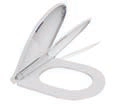 Cielo Smile сиденье для унитаза 455х375х65 мм из термоотверждающей смолы съёмное с плавным опусканием NEW, цвет Talco