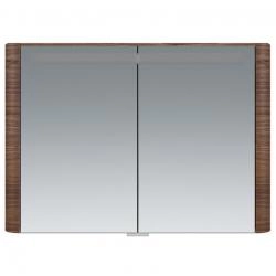 Зеркальный шкаф Am.Pm Sensation M30MCX1001NF 100 см с подсветкой,цвет орех