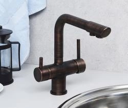 Смеситель для кухни WasserKraft A8047 бронза