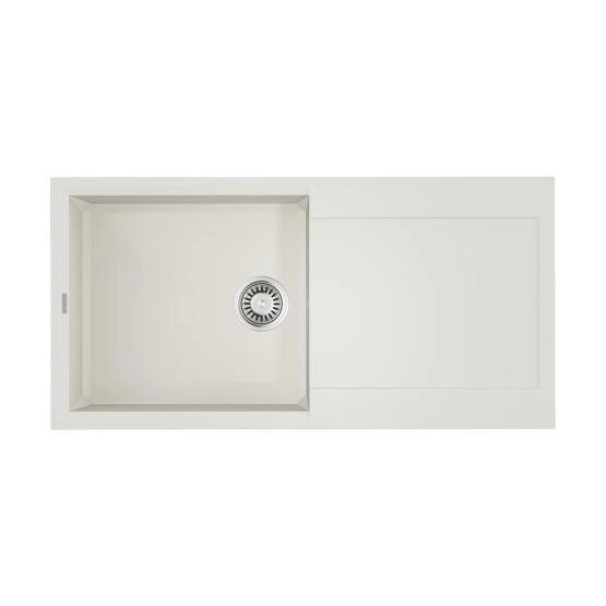 Кухонная мойка Omoikiri Sakaime 100-WH Tetogranit/белый 4993887