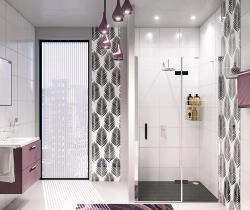 Душевая дверь WasserKraft Aller 10H05RBLACK MATT 120 см, распашная, правая