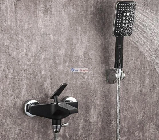 Смеситель для ванны Frap F3257 черный хром