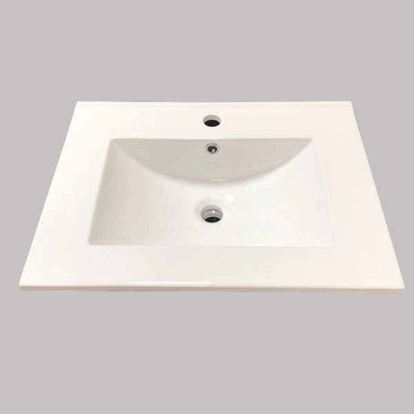 Тумба с раковиной Comforty Франкфурт-60 дуб шоколадно-коричневый