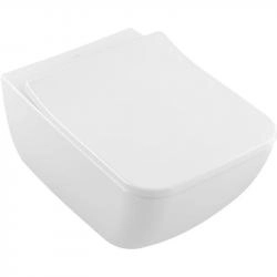 Унитаз Villeroy&Boch VENTICELLO 4611RS01 (4611R001+9M79S101) подвесной с сидением