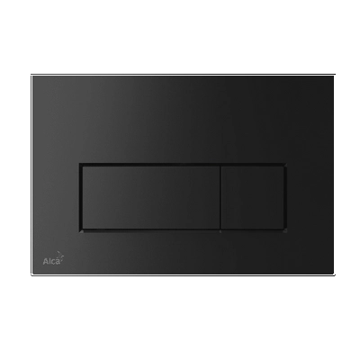 Кнопки смыва AlcaPlast THIN черная матовая