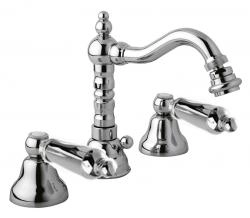 Смеситель CEZARES FIRST-BBS2-01-M для биде,хром с донным клапаном