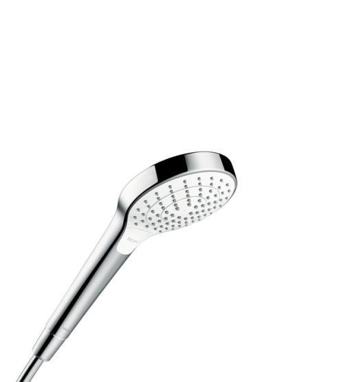 Ручной душ Hansgrohe Croma Select S Vario Ecosmart, 9 л/мин 26803400 хром-белый