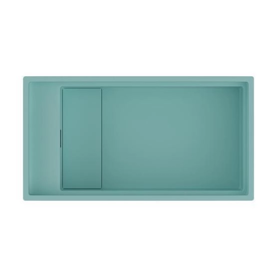 Кухонная мойка Omoikiri Kinaru 86-U/I-AZ Artceramic/azur blue 4993028