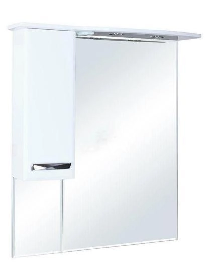 Зеркало-шкаф Bellezza Балтика 90 L с подсветкой белый
