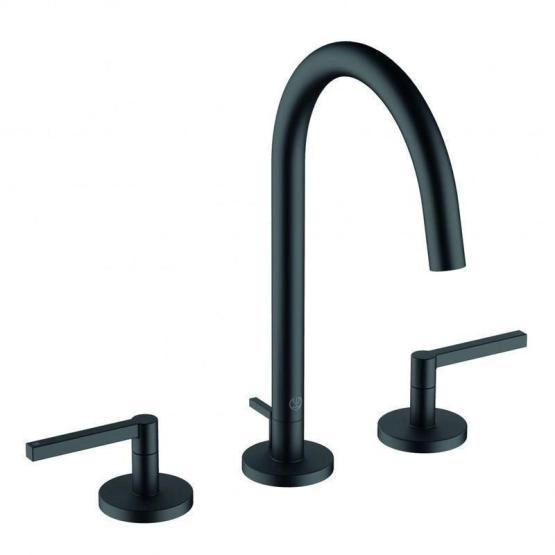 Смеситель KLUDI NOVA FONTE Puristic 201433915 для раковины Черный