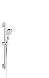 Душевой гарнитур Hansgrohe Crometta Vario, 0,65 м, EcoSmart 9 л/мин 26534400 хром-белый