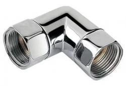 Переходник угловой Terminus с 1 на 3/4 дюйма (2 американки) к М,П, Фокстротам, Лестницам с боковой подачей