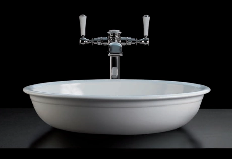 Victoria+Albert Radford раковина 510х395х115 мм, накладная, из Quarrycast, цвет белый