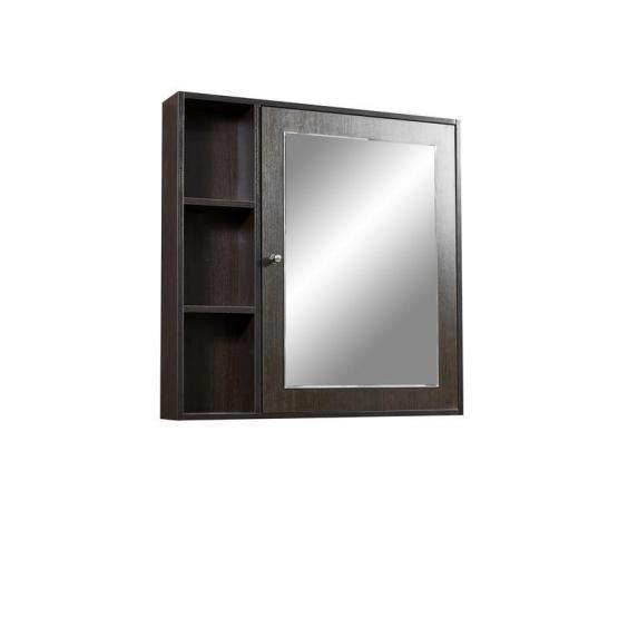 Зеркало-шкаф Stella Polar Монтоне 80, венге