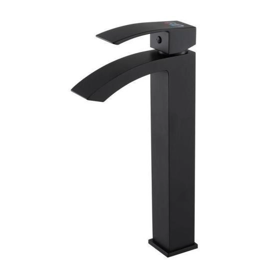 Смеситель Gid Victoria L120-BM-D для раковины Черный матовый