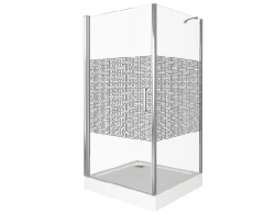 Душевой угол GOOD DOOR Fantasy CR-90-F-CH 90x90 см