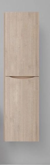 Шкаф Belbagno MARINO Rovere Grigio подвесной левосторонний FLY-MARINO-1500-2A-SC-RG-P-L