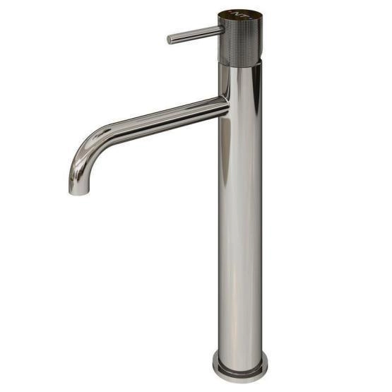 Смеситель NT BAGNO NT4211Н SILIO H для раковины серый хром