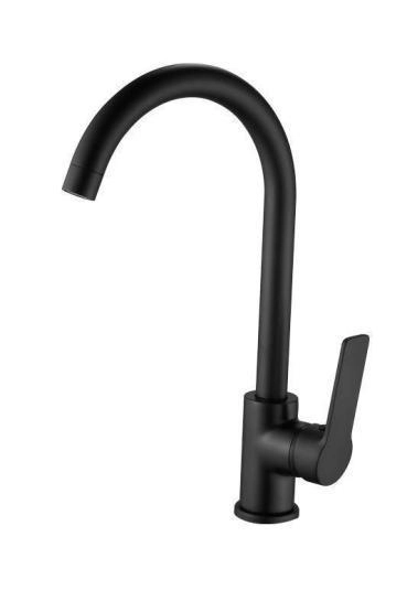 Смеситель для кухонной мойки ESKO SINGAPORE black SB 519 черный