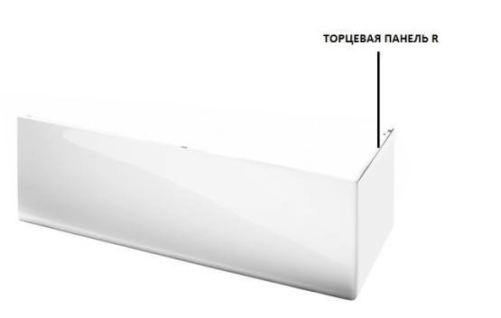 Roca Easy ZRU9302903 Боковая панель, правая 750