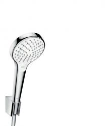 Душевой гарнитур Hansgrohe Croma Select S Vario 1,25 м 26421400 хром-белый