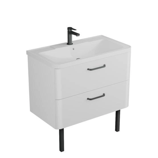 Тумба Veneciana TIBR 80 под умывальник Atlantica 80 белая