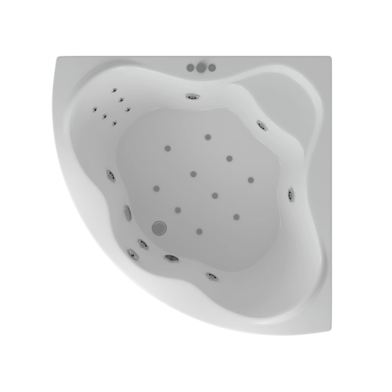 Ванна АКВАТЕК Галатея 135x135 НМ (пневматика)