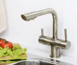 Смеситель для кухни WasserKraft A8037 бронза