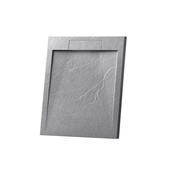 Поддон для душа Vincea из искусственного камня VST-4SRL9090G, 900*900*25, серый