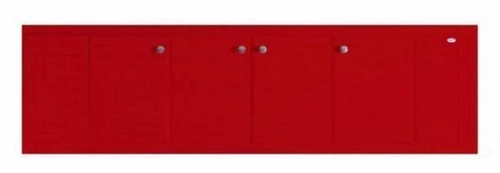 Экран под ванну Bellezza 180 красный