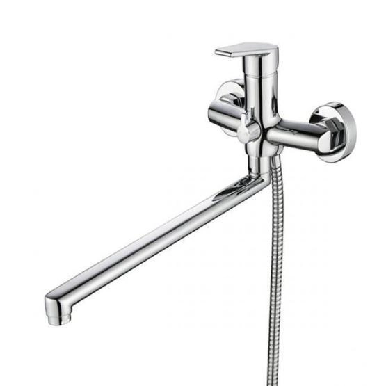 Смеситель для ванны KAISER ECO (55) с душем  хром
