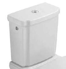 Villeroy & Boch 772111R1 Hommage Plus бачок кнопка хром. цвет белый альпин ceramicplus