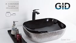 Раковина CeramaLux D1302H020 51 см на столешницу