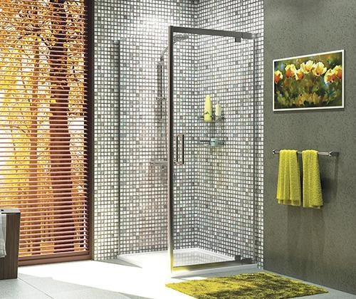 Душевой уголок WasserKraft Berkel 48P03 90x90 см, квадрат, распашная, универсальная